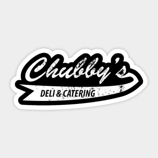 Chubby's Deli and Catering Vintage Logo shirt Sticker